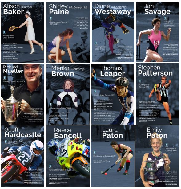 A collection of sports books
Description automatically generated